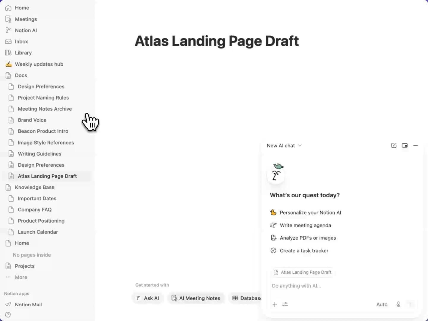 Before: There is still no real system that captures your edits and feedback on AI output